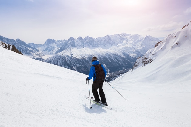 Eviter les douleurs au tibia au ski ?